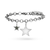 Bracciale donna con 2 stelle